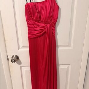 City Triangles Vibrant Red Dress